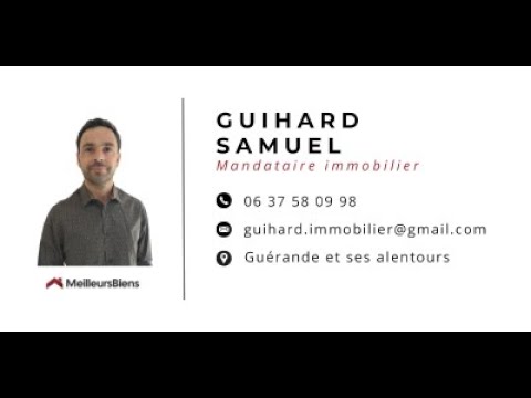 44350 GUERANDE 364 000€ HAI - Maison proche de la Madeleine