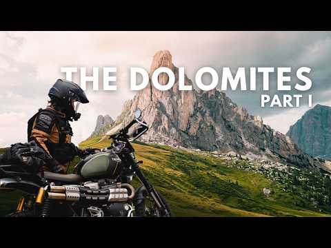The Dolomites Motorcycle Adventure Part 1 - Giau Pass Ep.8