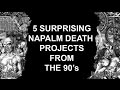 5 surprising NAPALM DEATH subprojects from the 90's.