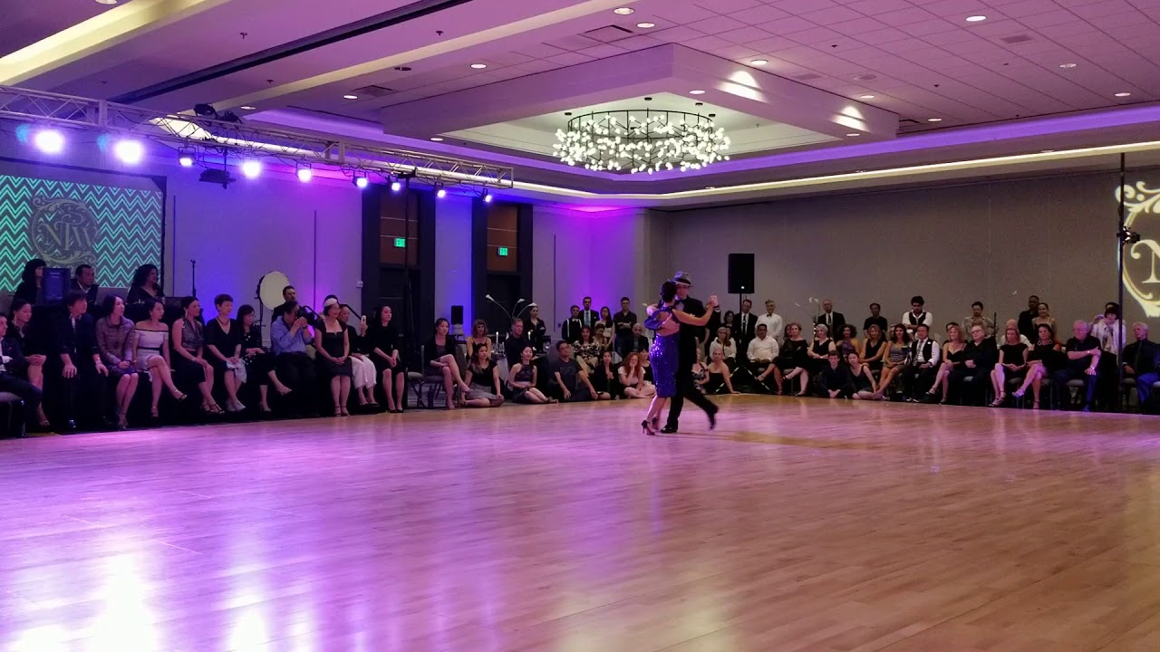 Sabrina Masso & Federico Naveira performance on 7/4/18 at Nora's tango week