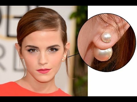Video - Oorbellen DB-995 - Glitter - goud