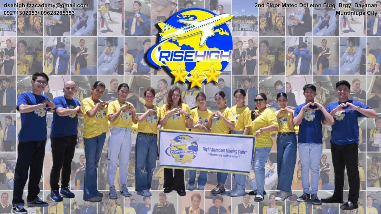 RiseHigh Flight Attendant Training Center (mentoring with a heart) 💙✈️