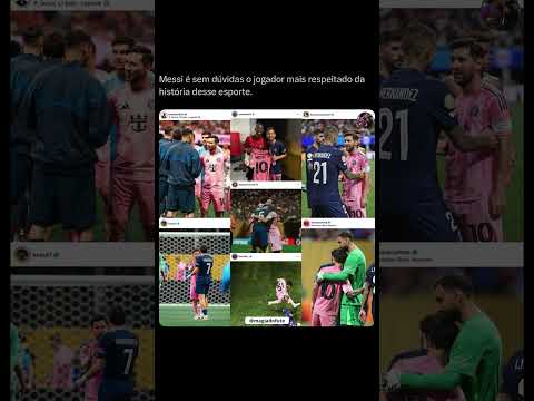 Messi é uma verdadeira entidade... 🐐 #futebol #messi #intermiami #psg #cristianoronaldo #cr7 #goat
