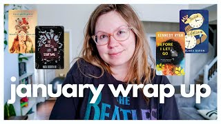 MY JANUARY 2023 WRAP UP | I got to pick a reward for completing my TBR!
