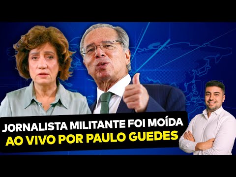 Paulo Guedes JANTOU jornalista militante: essa doeu até em mim