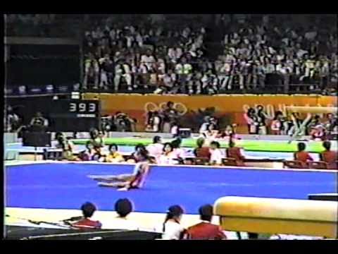 2nd T ROM Aurelia Dobre FX - 1988 Olympic Games 9.700