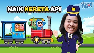 NAIK KERETA API feat. Natasha Chairani | Lagu Anak - HEY BLO!