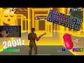 T Dagger Bora ASMR Box Fight Gameplay Satisfying Keyboard Fortnite 240 FPS