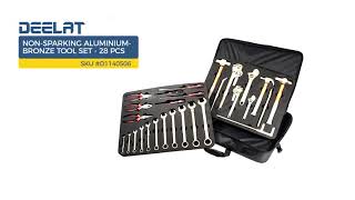 Non-sparking Aluminium-Bronze Tool Set-28 pcs