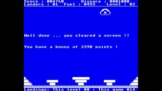 Lunar Escape for the BBC Micro