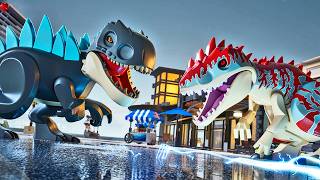 INACREDITÁVEL! Godzilla 1998 vs Indominus Rex Level 40 no LEGO Jurassic World