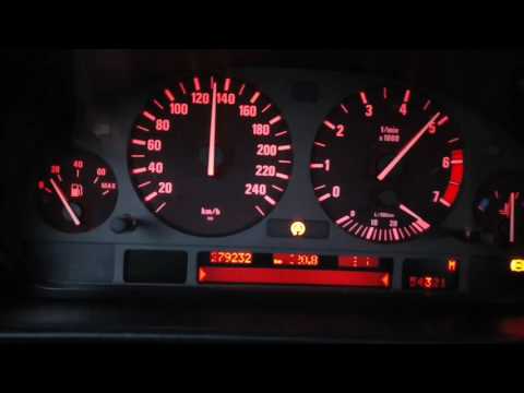 BMW 750i e38 acceleration