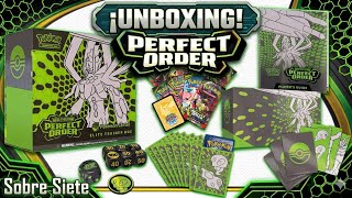 UNBOXING DE ELITE TRAINER BOX DE PERFECT ORDER #pokemon #pokemontcg #pokemoncards