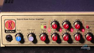 Video thumbnail for zZounds.com: Eden WT800 Traveler Hybrid Bass Amplifier Head by zZounds