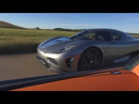 🤑Bugatti Veyron 16.4 Grand Sport Vitesse vs Koenigsegg Agera R new angle