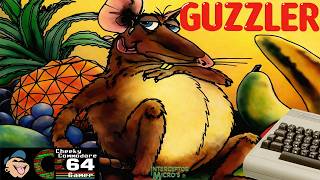 GUZZLER – Commodore 64 (1984) | Interceptor's Quirky Maze Action