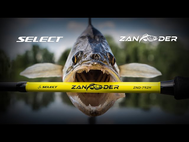 Спінінг Select Zander ZND-792M 2.40m 6-24g Ex.Fast Відео