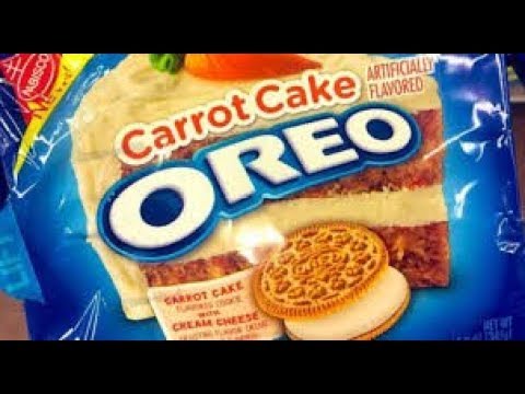 Oreo finally releases a decent product, Oreo carrot cake review