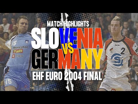 The iconic final that defined an era 👑 | Germany vs. Slovenia EHF EURO 2004
