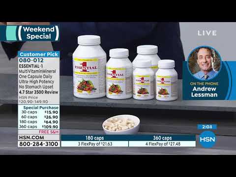 HSN | Andrew Lessman Your Vitamins 01.13.2020 - 10 PM