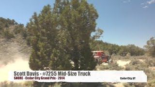 preview picture of video 'Scott Davis #7255 - 2014 SNORE Cedar City Grand Prix'