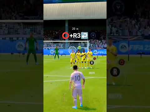Как забить со штрафного удара в Fifa