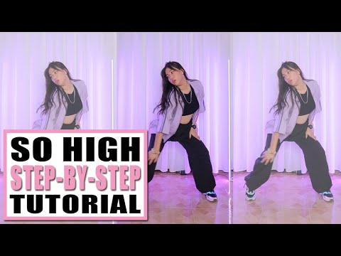 Doja Cat - So High Dance Tutorial (Step-by-step) | Rosa Leonero