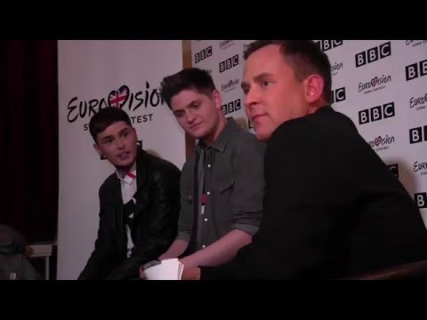 ESCKAZ in London: Joe & Jake press-conference (representatives of United Kingdom at Eurovision 2016)