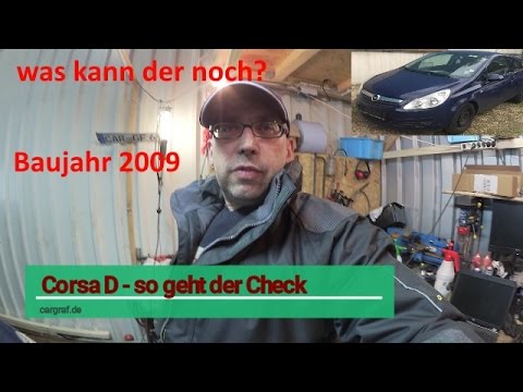 OPEL CORSA D vehicle check - this is how it works