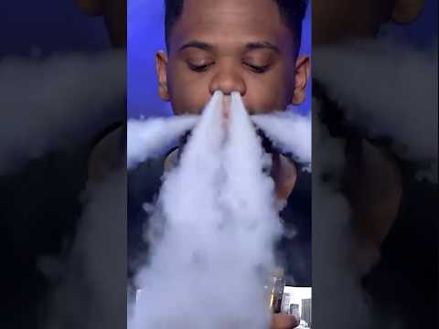 he made art out of VAPING! 😮