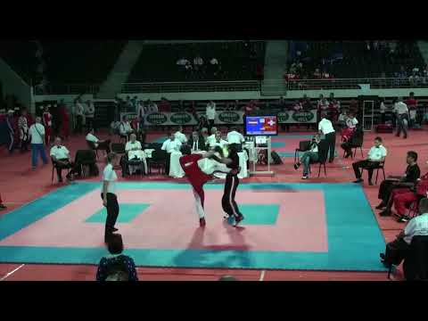 WAKO European Championships Kickboxen Janina Hofer vs. Nadja Reinegger