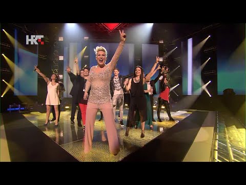 Medley - zajednički nastup 12 natjecatelja i mentora - The Voice of Croatia - Season 1 - Live4