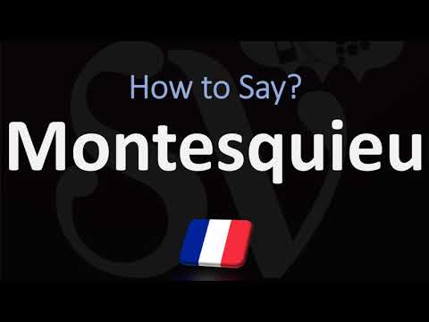 image-What did Montesquieu do for France?