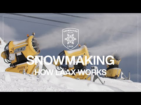 How we produce artificial snow | How LAAX Works