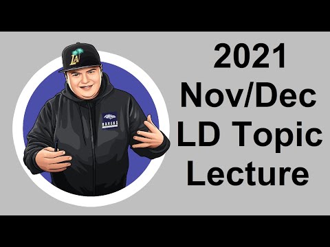 Nov/Dec 2021 LD Topic Lecture - Workers' Right to Strike - Scott Brown & Nae Edwards