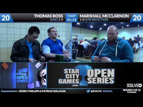 SCGATL - Standard - Round 2 - Thomas Ross vs Marshall Mccllarnon