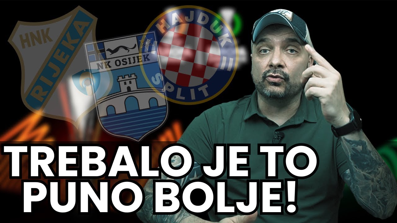 MRŠAVI REZULTATI HAJDUKA, RIJEKE I OSIJEKA! OSTAJE NADA U PROLAZ!
