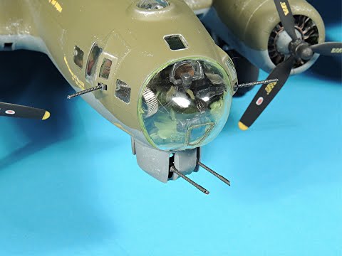 The Guns-Part-7 of Detailing & Building the Revell Monogram 1/48 scale B-17G.