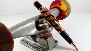 How To Make A Pen With Recycled Skateboards