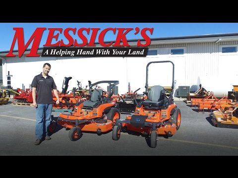 Kubota ZG227 VS. Kubota ZD1011. Product Walk-around and Comparison