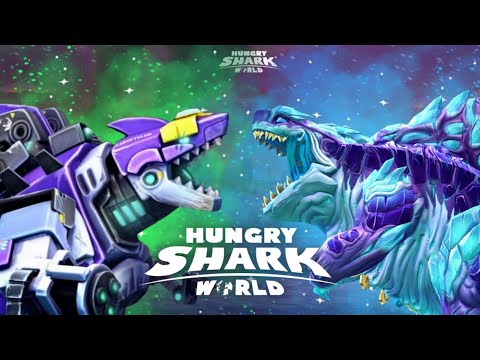 SHIN SHARKJIRA VS MECHA SHARKJIRA IN ARCTIC APOCALYPSE EXTINCTION! - Hungry Shark World