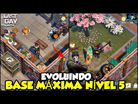 ●EVOLUINDO A BASE COM PAREDES DE NÍVEL 5! PROTEÇÃO MÁXIMA CONTRA INVASÕES 👁 Last Day On Earth