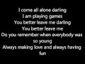 Liam Bailey - You Better Leave Me Lyrics 
