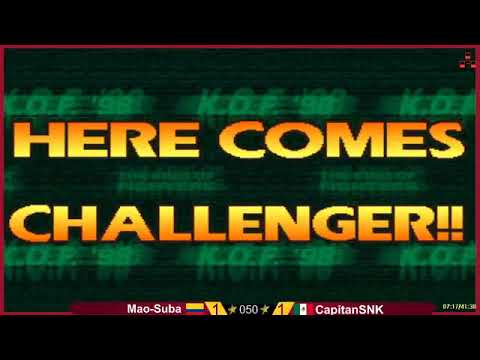 KOF98 Personal FT10 Mao Suba vs CapitanSNK