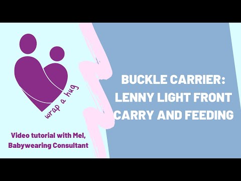 Buckle Carriers: Lenny Lamb Lenny Light Front carry and feeding