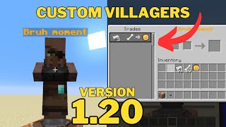How to make Custom Villager Trades 1.20 (Minecraft Java)