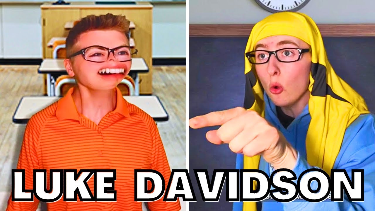 Luke Davidson: Back to School! | Funny Skits Videos