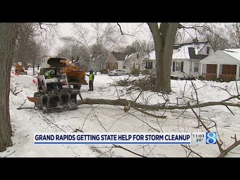 State helps Grand Rapids recover from ice storms