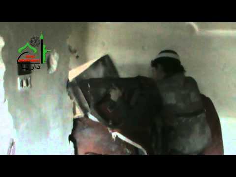 اشتباكات بين عناصر كتائب الصحابة وقوات النظام في مدينة داريا