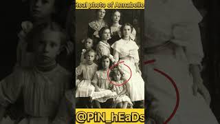 Real life annabelle horror shorts shortvideo ytshorts horrorstories annabelle pin heads gost